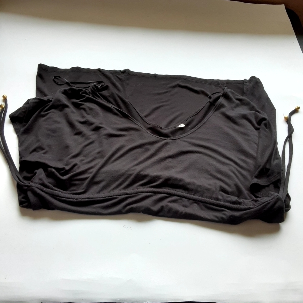 Target Flowy Pull String With Gold Beads - image 2